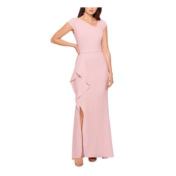 BETSY & ADAM Dresses & Skirts - BETSY & ADAM Womens Cap Sleeve Full-Length Formal Gown Dress